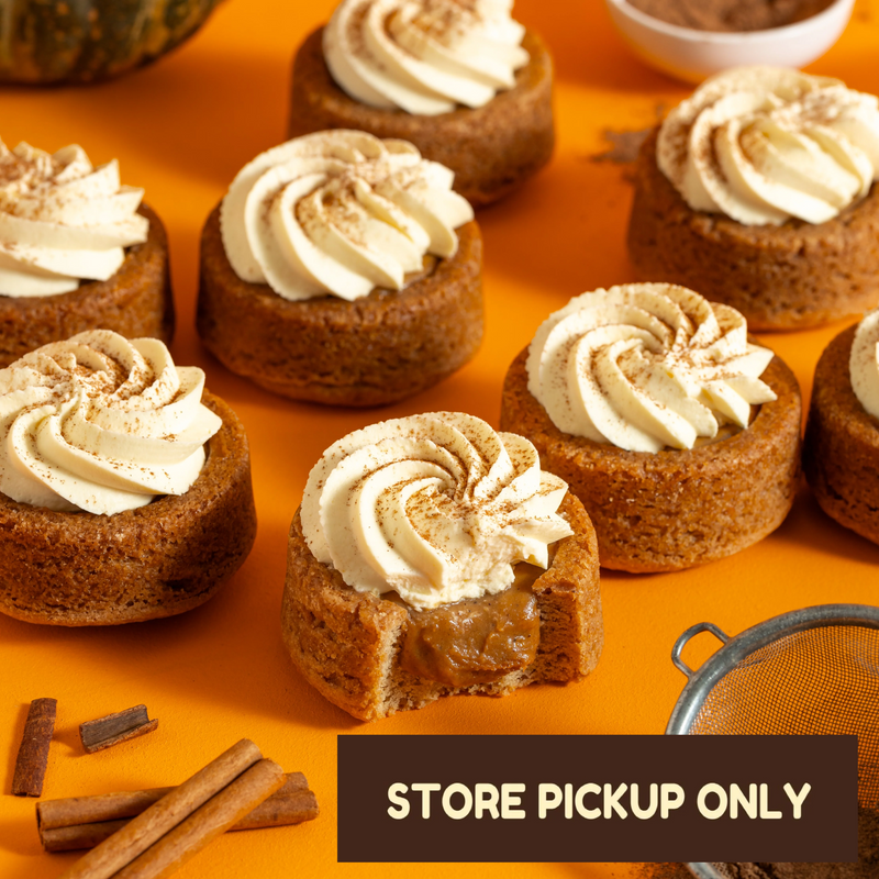 Limited Edition Pumpkin Pie Cookie Cup 3 Pack