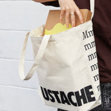 Moustache Oversized Tote Bag