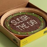 Giant Christmas Pistachio Choc Cookie